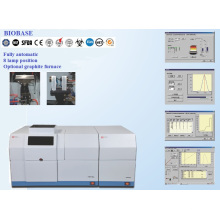 Spectrophotomètre à absorption atomique entièrement automatique à base de biobase avec ordinateur standard, imprimante, contrôle PC